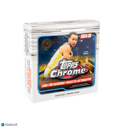 2024-25 Topps NBA Chrome Basketball Trading Card Mega