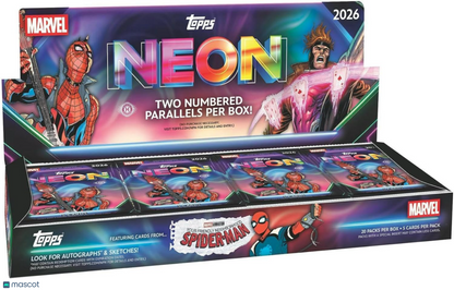 2026 Topps Marvel Neon Hobby Box