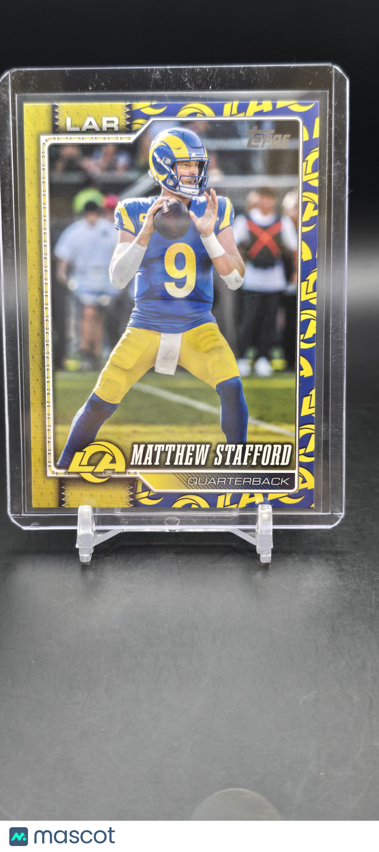 2026 Topps Team Logo Border Matthew Stafford #115 Rams