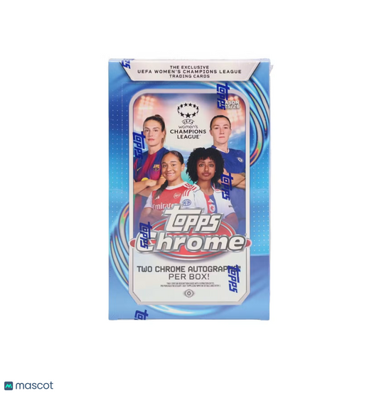 2025-26 Topps Chrome Women's UEFA Champions League Soccer Hobby Box