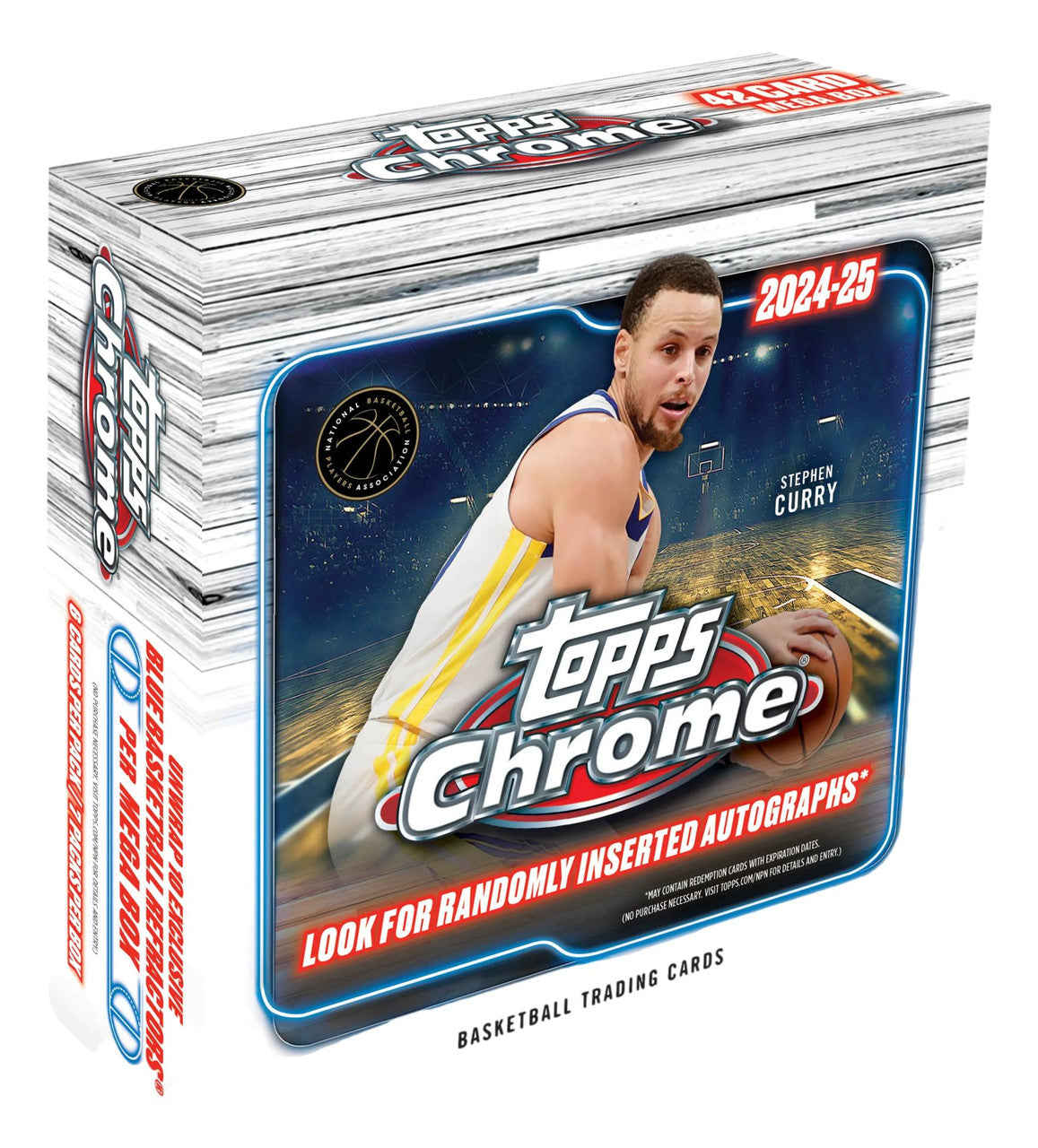 2024-25 Topps NBA Chrome Basketball Trading Card Mega