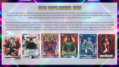 2026 Topps Marvel Neon Hobby Box