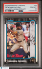 2024 Bowman Chrome 1999 Bowman Chrome 25th Anniversary Jackson Chourio PSA 10