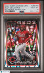 2024 Topps Chrome Update Elly De La Cruz #USC150 PSA 10