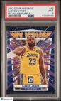 2023 Panini Donruss Optic My House LeBron James #2 PSA 9