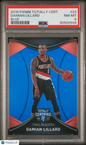 2016 Panini Totally Certified Damian Lillard #23 PSA 8